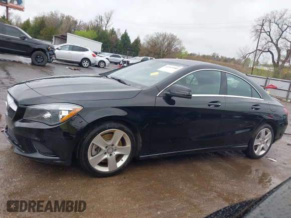 2015 Mercedes-Benz CLA 250 with VIN WDDSJ4GB6FN234908, listed as a IAAI auction lot 41943980 with 55,365 mi miles and . Bid and sale history available at DreamBid. Image 14.
