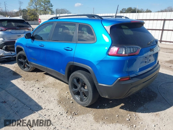 2021 Jeep Cherokee Altitude with VIN 1C4PJLLB6MD134228, listed as a IAAI auction lot 41501177 with 63,357 mi miles. Bid and sale history available at carsss.com. Image 3.