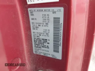 2019 Nissan NV200 S z VIN 3N6CM0KN1KK703206, wystawiony jako IAAI lot #41929556 z przebiegiem Nie podano mil oraz . Historia ofert i sprzedaży dostępna na DreamBid. Obrazek 9.