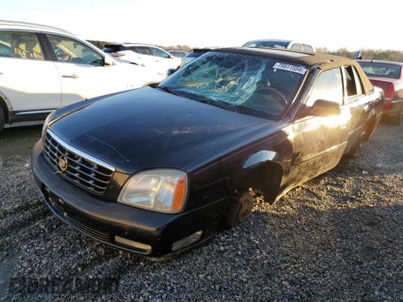 2003 Cadillac DeVille DTS z VIN 1G6KF57963U245281, wystawiony jako Copart lot #79911554 z przebiegiem Nie podano mil oraz Szkody całkowita. Historia ofert i sprzedaży dostępna na DreamBid. Obrazek 1.