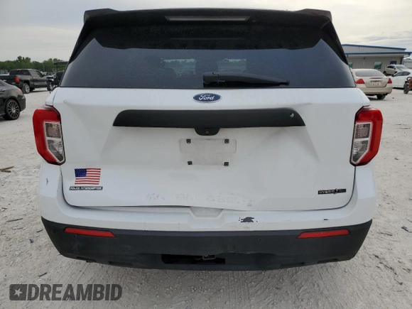 2021 Ford Police Interceptor Utility z VIN 1FM5K8AW4MNA01237, wystawiony jako Copart lot #48664315 z przebiegiem Nie podano mil oraz Nie do naprawy. Historia ofert i sprzedaży dostępna na DreamBid. Obrazek 6.