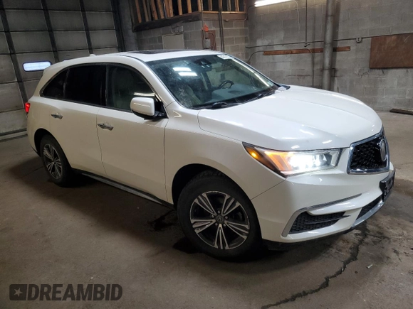 2017 Acura MDX with VIN 5FRYD4H31HB008763, listed as a Copart auction lot 44217105 with 156,338 mi miles and Salvage Title. Bid and sale history available at carsss.com. Image 4.