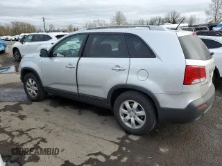 2012 Kia Sorento LX with VIN 5XYKTDA20CG188816, listed as a Copart auction lot 48737075 with 201,709 mi miles and Clean Title. Bid and sale history available at carsss.com. Image 2.
