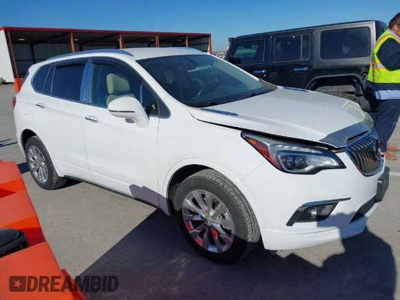 2018 Buick Envision Essence with VIN LRBFX1SA5JD116062, listed as a IAAI auction lot 41024608 with 79,492 mi miles. Bid and sale history available at carsss.com. Image 1.
