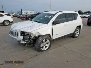 2016 Jeep Compass Sport z VIN 1C4NJCBA7GD773478, wystawiony jako Copart lot #59503495 z przebiegiem 66 475 mil mil oraz Szkoda całkowita • Salvage title. Historia ofert i sprzedaży dostępna na DreamBid. Obrazek 1.