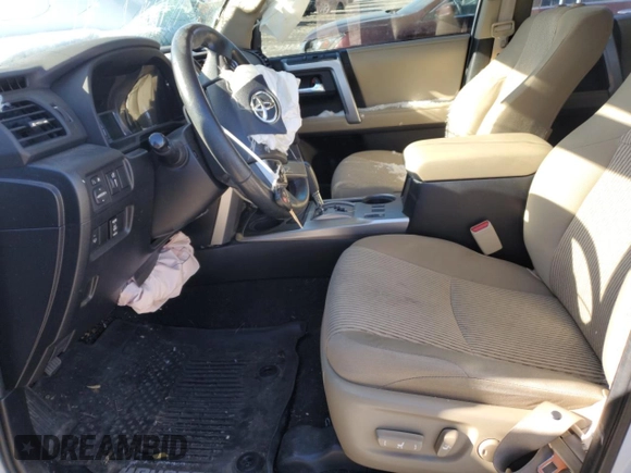 2018 Toyota 4Runner SR5 with VIN JTEBU5JR7J5571251, listed as a Copart auction lot 87005284 with 162,986 mi miles and Salvage Title. Bid and sale history available at carsss.com. Image 7.