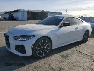 2021 BMW 4 Series 430i with VIN WBA53AP05MCG20694, listed as a Copart auction lot 85228344 with 25,979 mi miles and Salvage Title. Bid and sale history available at DreamBid. Image 1.