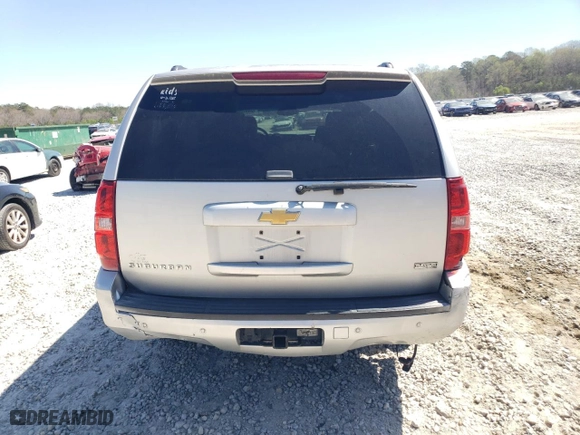 2012 Chevrolet Suburban LT with VIN 1GNSCJE06CR262790, listed as a Copart auction lot 50203675 with 243,944 mi miles and Clean Title. Bid and sale history available at carsss.com. Image 6.
