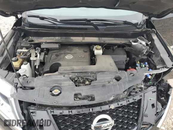 2016 Nissan Pathfinder Platinum with VIN 5N1AR2MM9GC640344, listed as a Copart auction lot 57403895 with 119,436 mi miles and Clean title. Bid and sale history available at DreamBid. Image 12.