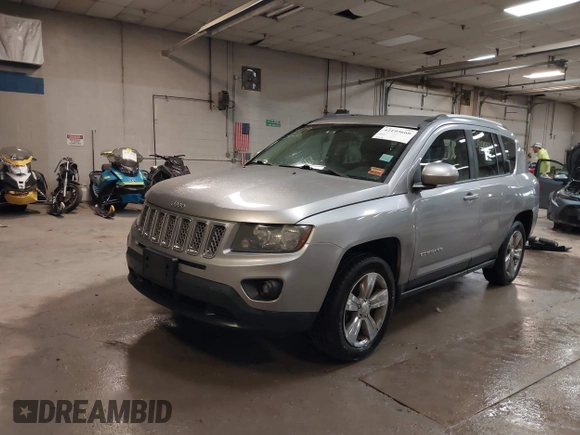 2016 Jeep Compass Latitude with VIN 1C4NJDEB4GD631759, listed as a IAAI auction lot 42193660 with 100,659 mi miles and . Bid and sale history available at DreamBid. Image 2.