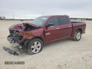 2018 Ram 1500 Big Horn with VIN 1C6RR6LG7JS115037, listed as a Copart auction lot 42947065 with 132,434 mi miles and Salvage Title. Bid and sale history available at carsss.com. Image 1.