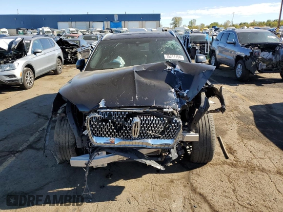 2022 Lincoln Aviator Reserve z VIN 5LM5J7XC9NGL11154, wystawiony jako Copart lot #75211154 z przebiegiem 31 869 mil mil oraz Szkoda całkowita • Salvage title. Historia ofert i sprzedaży dostępna na DreamBid. Obrazek 5.