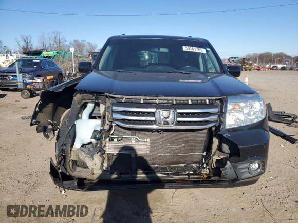 2012 Honda Pilot Touring with VIN 5FNYF4H96CB076730, listed as a Copart auction lot 50161785 with 108,038 mi miles and Salvage Title. Bid and sale history available at DreamBid. Image 5.