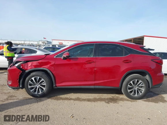 2022 Lexus RX with VIN 2T2HZMAA3NC222600, listed as a IAAI auction lot 41087504 with 32,216 mi miles. Bid and sale history available at carsss.com. Image 14.