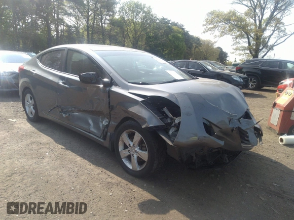 2013 Hyundai Elantra GLS with VIN 5NPDH4AE4DH342328, listed as a IAAI auction lot 36543059 with 155,105 mi miles and . Bid and sale history available at DreamBid. Image 1.