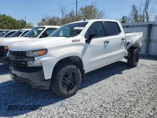 2022 Chevrolet Silverado 1500 Custom Trail Boss with VIN 1GCPYCEL0NZ140337, listed as a Copart auction lot 47146235 with 51,913 mi miles and Salvage Title. Bid and sale history available at DreamBid. Image 1.