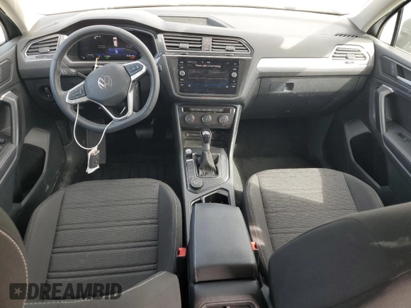 2024 Volkswagen Tiguan S with VIN 3VVFB7AX7RM114677, listed as a Copart auction lot 53037345 with 11,028 mi miles and Salvage title. Bid and sale history available at DreamBid. Image 8.