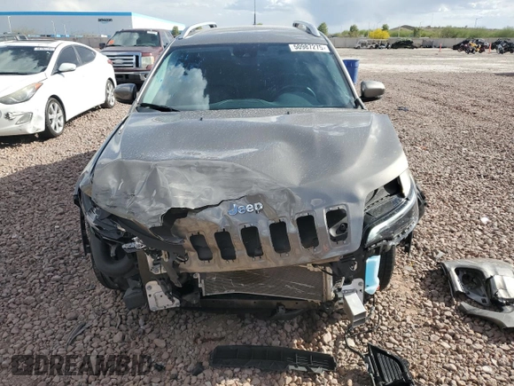 2021 Jeep Cherokee Latitude Lux with VIN 1C4PJLMX7MD107436, listed as a Copart auction lot 50987275 with 32,735 mi miles and Salvage Title. Bid and sale history available at carsss.com. Image 5.
