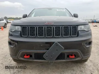 2019 Jeep Grand Cherokee Trailhawk with VIN 1C4RJFLG8KC613582, listed as a Copart auction lot 62901405 with 136,809 mi miles and Salvage title. Bid and sale history available at DreamBid. Image 5.
