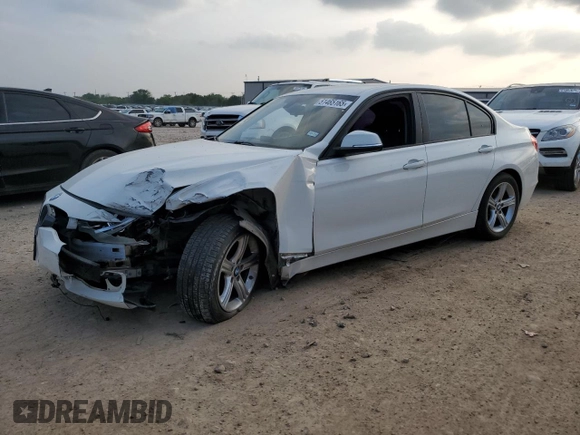 2014 BMW 3 Series 328i with VIN WBA3C1C52EK111563, listed as a Copart auction lot 51465165 with 142,125 mi miles and Salvage title. Bid and sale history available at DreamBid. Image 1.