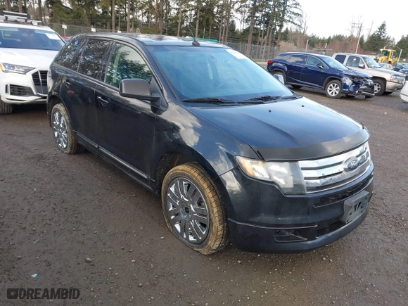 2010 Ford Edge Sport with VIN 2FMDK4AC6ABA49548, listed as a IAAI auction lot 41713110 with 190,460 mi miles. Bid and sale history available at carsss.com. Image 1.