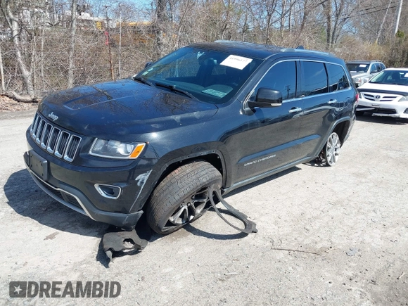 2014 Jeep Grand Cherokee Limited with VIN 1C4RJFBG9EC478215, listed as a IAAI auction lot 41996177 with 171,475 mi miles. Bid and sale history available at carsss.com. Image 2.