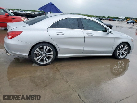 2015 Mercedes-Benz CLA 250 with VIN WDDSJ4GB9FN212840, listed as a Copart auction lot 50449815 with 102,613 mi miles and Clean Title. Bid and sale history available at DreamBid. Image 3.