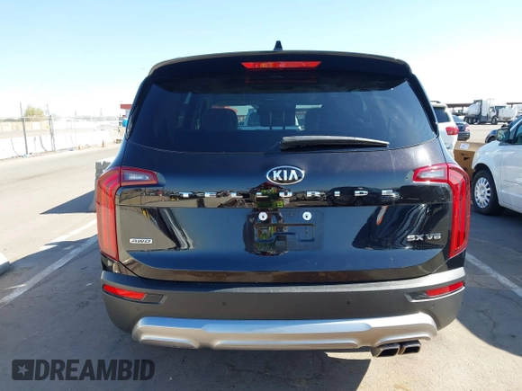 2021 Kia Telluride SX z VIN 5XYP5DHC3MG120493, wystawiony jako IAAI lot #42593819 z przebiegiem 38 073 mil mil oraz . Historia ofert i sprzedaży dostępna na DreamBid. Obrazek 16.