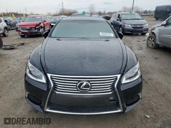 2016 Lexus LS 460 with VIN JTHCL5EF7G5026105, listed as a Copart auction lot 46699705 with Not provided miles and Salvage title. Bid and sale history available at DreamBid. Image 5.