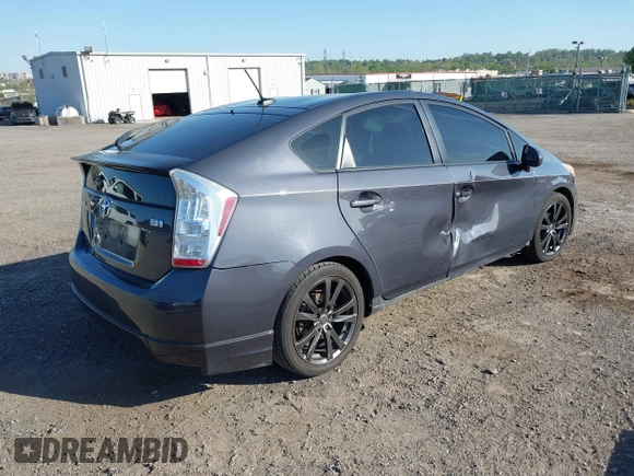 2011 Toyota Prius I with VIN JTDKN3DU1B0312064, listed as a IAAI auction lot 42146720 with 187,007 mi miles and . Bid and sale history available at DreamBid. Image 4.