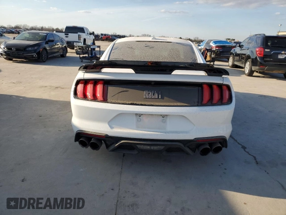 2022 Ford Mustang Mach 1 с VIN 1FA6P8R0XN5554329, выставлен на аукционе Copart как лот 46728835 с пробегом 22 171 миль миль и Списание • Salvage title. История ставок и продаж доступна на DreamBid. Изображение 6.