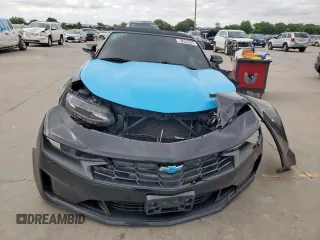 2019 Chevrolet Camaro 1LT with VIN 1G1FB3DS3K0132005, listed as a Copart auction lot 58252525 with 96,201 mi miles and Salvage title. Bid and sale history available at DreamBid. Image 5.