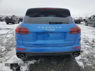 2017 Porsche Cayenne S E-Hybrid with VIN WP1AE2A2XHLA74262, listed as a Copart auction lot 41544075 with 29,837 mi miles and Salvage title. Bid and sale history available at DreamBid. Image 6.
