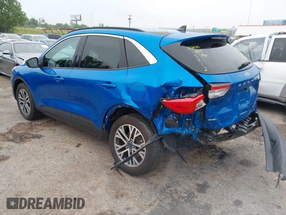 2021 Ford Escape SEL z VIN 1FMCU9H6XMUA63812, wystawiony jako IAAI lot #42418390 z przebiegiem 88 263 mil mil oraz . Historia ofert i sprzedaży dostępna na DreamBid. Obrazek 3.
