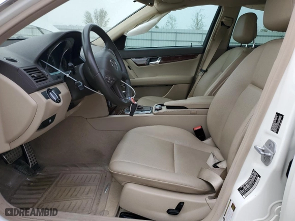 2009 Mercedes-Benz C-Class 3.0L Sport with VIN WDDGF54X89R057482, listed as a Copart auction lot 49086165 with 52,893 mi miles and Salvage Title. Bid and sale history available at carsss.com. Image 7.
