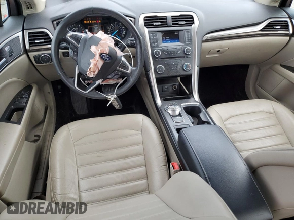 2017 Ford Fusion SE with VIN 3FA6P0T9XHR256373, listed as a Copart auction lot 63123085 with 76,524 mi miles and Salvage title. Bid and sale history available at DreamBid. Image 8.