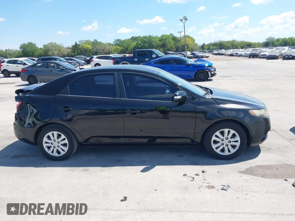 2010 Kia Forte EX with VIN KNAFU4A20A5847351, listed as a IAAI auction lot 41897921 with 129,084 mi miles. Bid and sale history available at carsss.com. Image 13.
