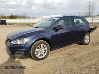 2016 Volkswagen Golf TSI S z VIN 3VW217AU1GM030015, wystawiony jako Copart lot #54322355 z przebiegiem 94 635 mil mil oraz Szkoda całkowita • Salvage title. Historia ofert i sprzedaży dostępna na DreamBid. Obrazek 1.