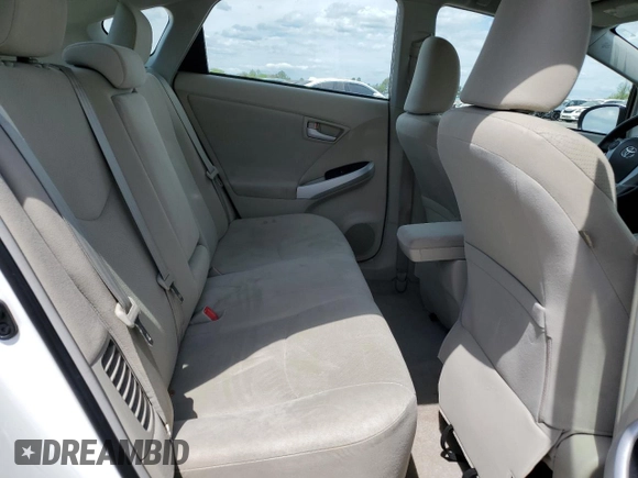 2011 Toyota Prius I with VIN JTDKN3DU6B5335486, listed as a Copart auction lot 54120745 with 208,650 mi miles and Salvage Title. Bid and sale history available at carsss.com. Image 10.