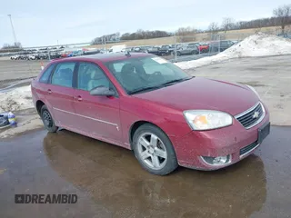 2006 Chevrolet Malibu Maxx LTZ z VIN 1G1ZU638X6F182126, wystawiony jako IAAI lot #41649519 z przebiegiem 121 348 mil mil oraz . Historia ofert i sprzedaży dostępna na DreamBid. Obrazek 1.