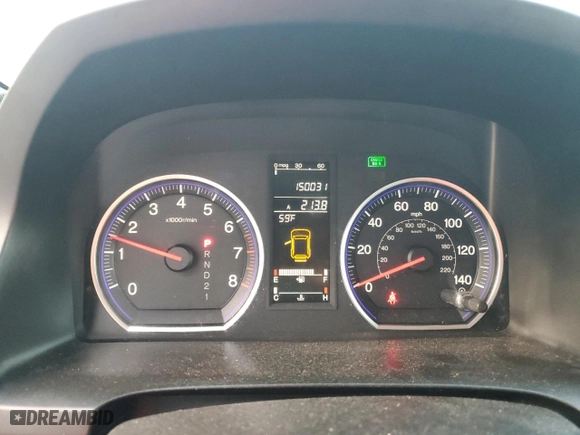 2007 Honda CR-V EX with VIN JHLRE385X7C045436, listed as a Copart auction lot 50676855 with 150,031 mi miles and Salvage Title. Bid and sale history available at carsss.com. Image 9.