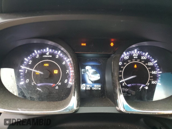 2013 Toyota Avalon XLE with VIN 4T1BK1EB4DU059369, listed as a Copart auction lot 53482475 with 134,577 mi miles and Salvage Title. Bid and sale history available at DreamBid. Image 9.