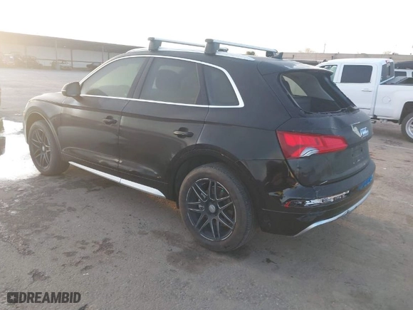 2019 Audi Q5 Premium Plus with VIN WA1BNAFYXK2051732, listed as a IAAI auction lot 41826131 with 49,665 mi miles. Bid and sale history available at carsss.com. Image 3.
