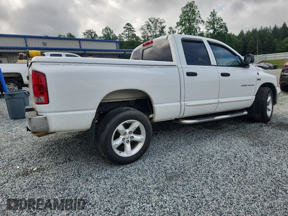 2006 Dodge 1500 SLT z VIN 1D7HA18236S685870, wystawiony jako Copart lot #59186375 z przebiegiem 147 685 mil mil oraz Szkoda całkowita • Salvage title. Historia ofert i sprzedaży dostępna na DreamBid. Obrazek 3.