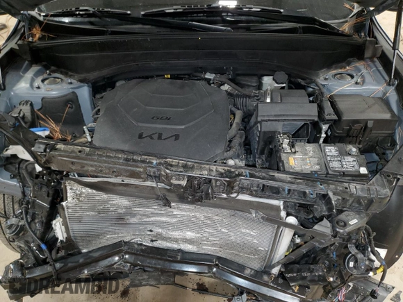 2022 Kia Telluride S with VIN 5XYP6DHCXNG249121, listed as a Copart auction lot 87368404 with 37,642 mi miles and Salvage Title. Bid and sale history available at DreamBid. Image 12.