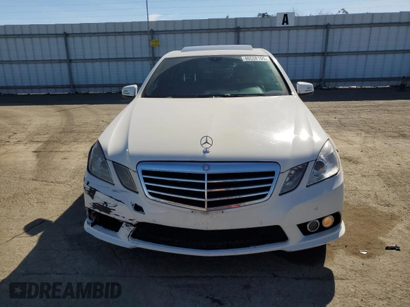 2010 Mercedes-Benz E 550 Luxury with VIN WDDHF7CB0AA104304, listed as a Copart auction lot 46538105 with 147,188 mi miles and Salvage Title. Bid and sale history available at DreamBid. Image 5.