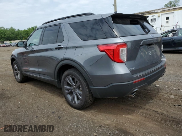 2022 Ford Explorer XLT с VIN 1FMSK8DH3NGA66571, выставлен на аукционе Copart как лот 60212105 с пробегом 37 757 миль миль и Списание • Salvage title. История ставок и продаж доступна на DreamBid. Изображение 2.