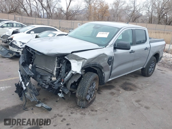 2024 Ford Ranger XLT with VIN 1FTER4HH6RLE05367, listed as a IAAI auction lot 41489296 with 9,509 mi miles. Bid and sale history available at carsss.com. Image 17.