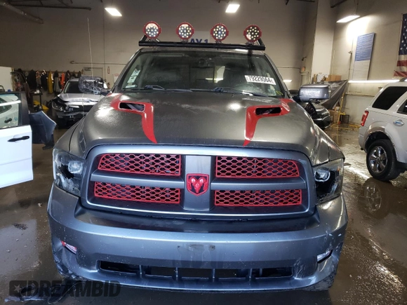 2012 Ram 1500 Sport with VIN 1C6RD7MT3CS264239, listed as a Copart auction lot 79229564 with 114,802 mi miles and Salvage Title. Bid and sale history available at carsss.com. Image 5.
