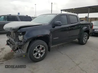 2017 Chevrolet Colorado 4WD Z71 with VIN 1GCGTDEN9H1298331, listed as a Copart auction lot 50837705 with 162,718 mi miles and Salvage title. Bid and sale history available at DreamBid. Image 1.